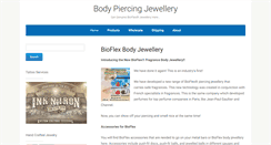 Desktop Screenshot of body-piercing-jewellery.com